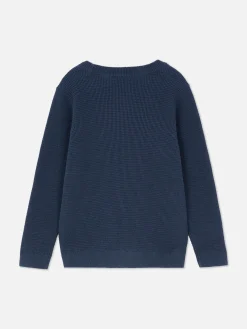 Niños Primark Jerseys Y Cárdigans|Jersey De Punto Gofrado Para Niños Pequeños