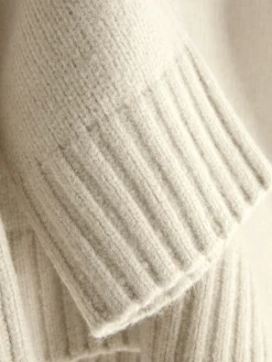 Mujer Primark Jerseys Y Cárdigans|Jersey De Punto Grueso Con Cuello De Pico