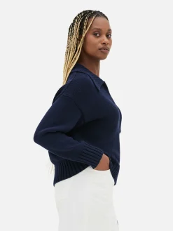 Mujer Primark Jerseys Y Cárdigans|Jersey De Punto Tipo Polo