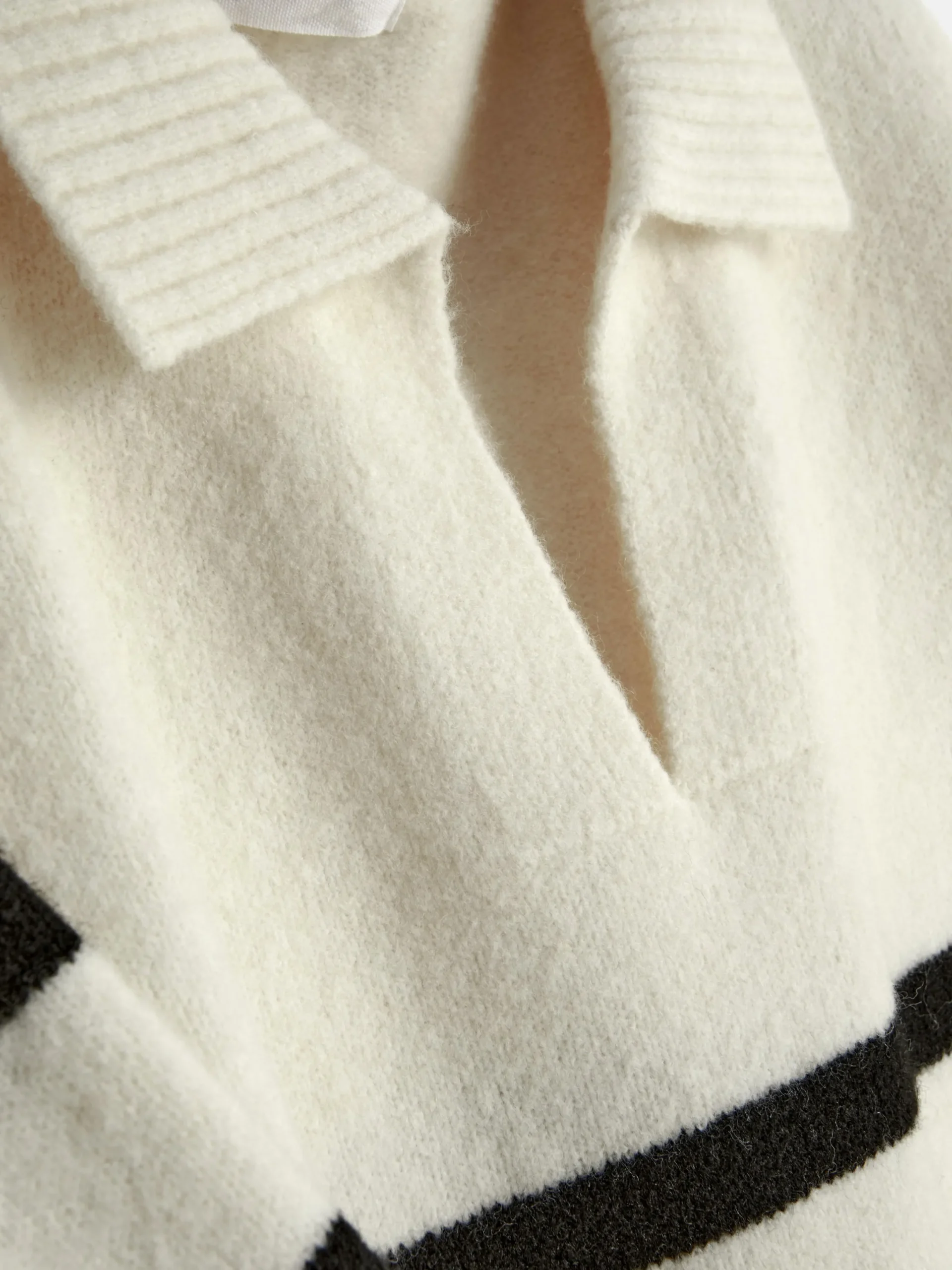 Mujer Primark Jerseys Y Cárdigans|Jersey De Rayas Con Cuello Tipo Polo