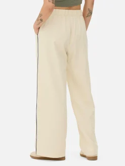 Mujer Primark Pantalones De Chándal|Joggers Anchos Con Detalle De Rayas