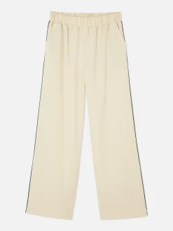 Mujer Primark Pantalones De Chándal|Joggers Anchos Con Detalle De Rayas