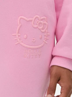 Mujer Primark Pantalones De Chándal|Joggers Bordados De Hello Kitty Combinables
