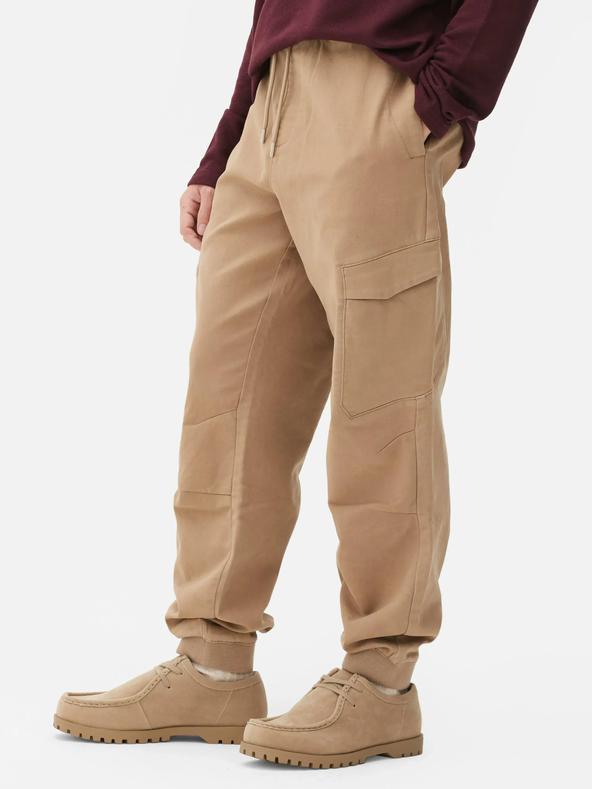 Hombre Primark Pantalón|Joggers Cargo Elásticos De Corte Holgado