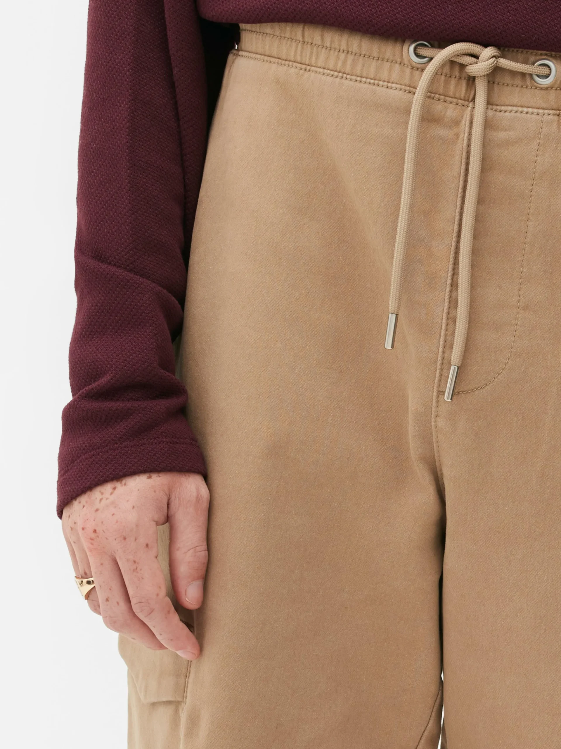 Hombre Primark Pantalón|Joggers Cargo Elásticos De Corte Holgado