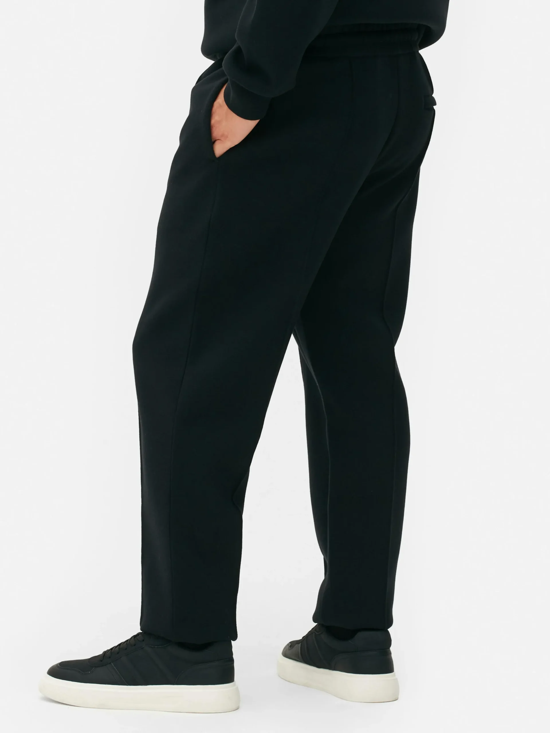 Hombre Primark Pantalones De Chándal|Joggers Con Bajos Ajustados Y Pliegues De Kem