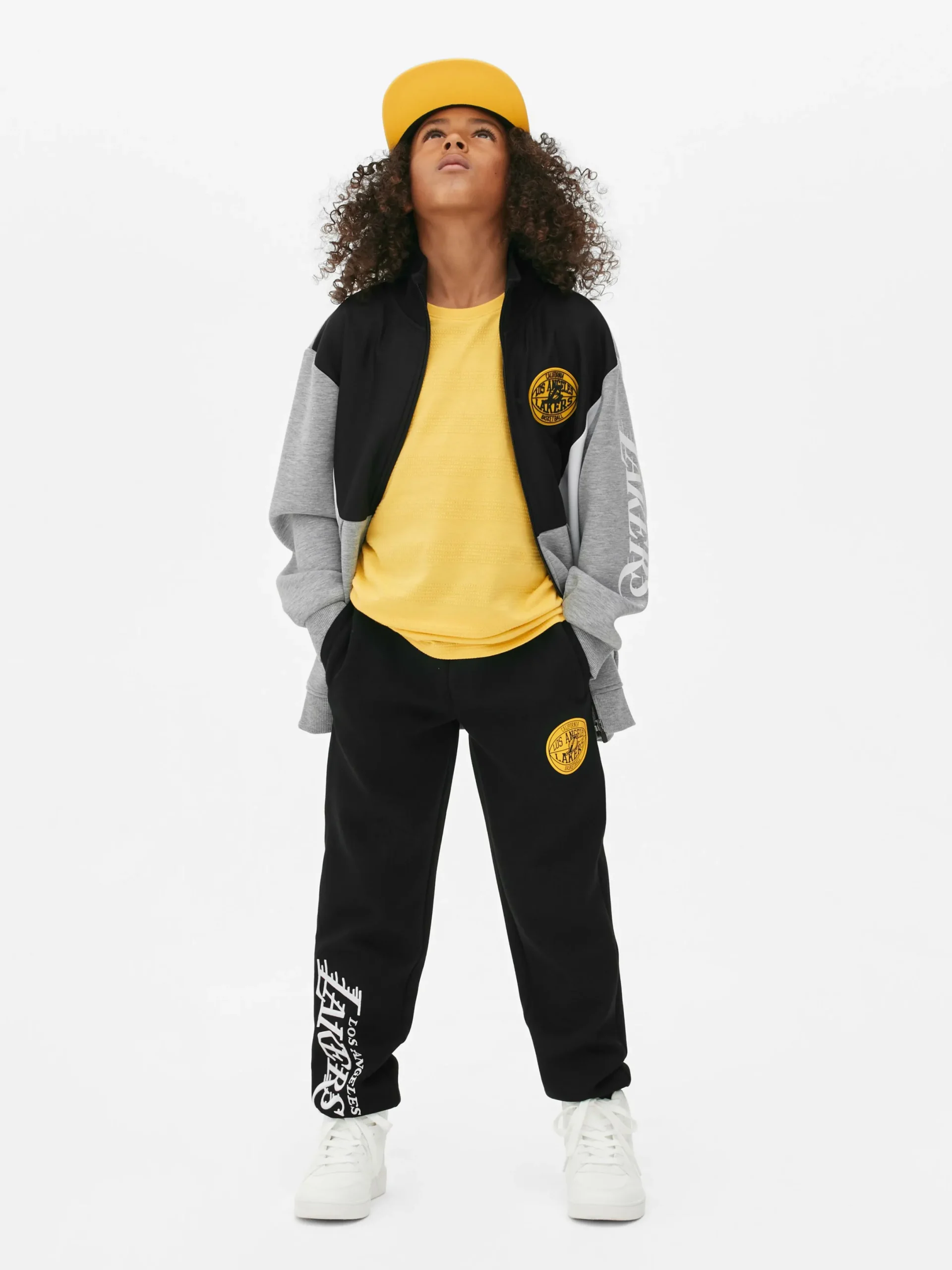 Niños Primark Pantalones De Chándal|Joggers Con Cordón De Ajuste De Los Angeles Lakers