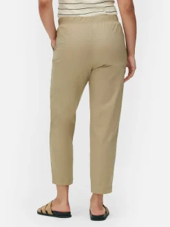 Mujer Primark Pantalones De Chándal|Joggers De Popelina Con Pernera Cónica