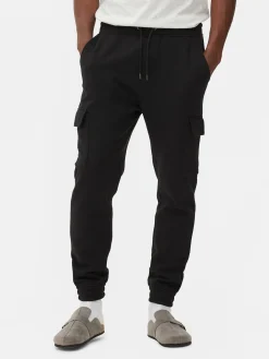 Hombre Primark Pantalones De Chándal|Joggers Estilo Cargo Con Bajos Ajustados