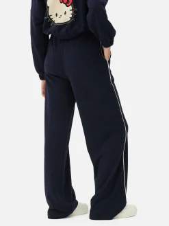 Mujer Primark Pantalones De Chándal|Joggers Rectos Con Raya Lateral De Hello Kitty