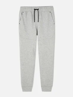 Hombre Primark Ropa Deportiva|Pantalones De Chándal|Joggers Reforzados De Corte Entallado