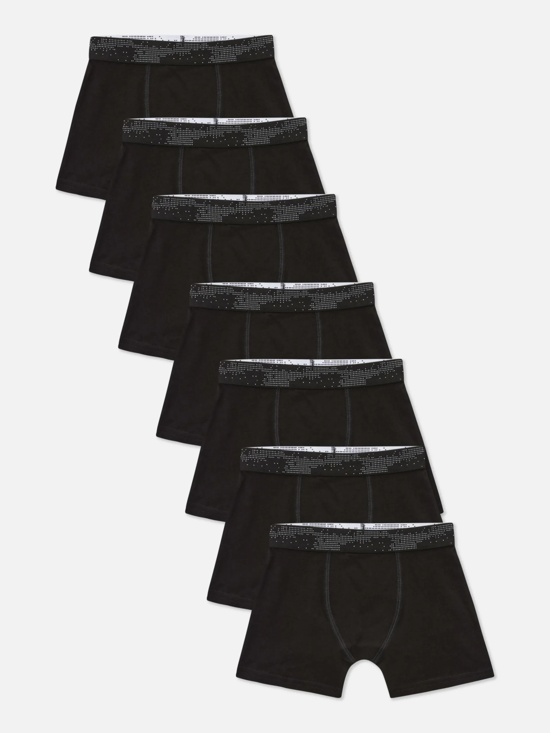 Niños Primark Ropa Interior|Juego De 7 Boxers De Algodón Básicos
