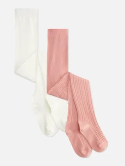 Niños Primark Calcetines Y Medias|Juego De 2 Leotardos De Punto De Ochos