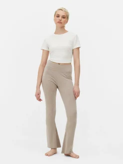 Mujer Primark Pantalones Y Leggings|Leggings Acampanados De Talle Alto