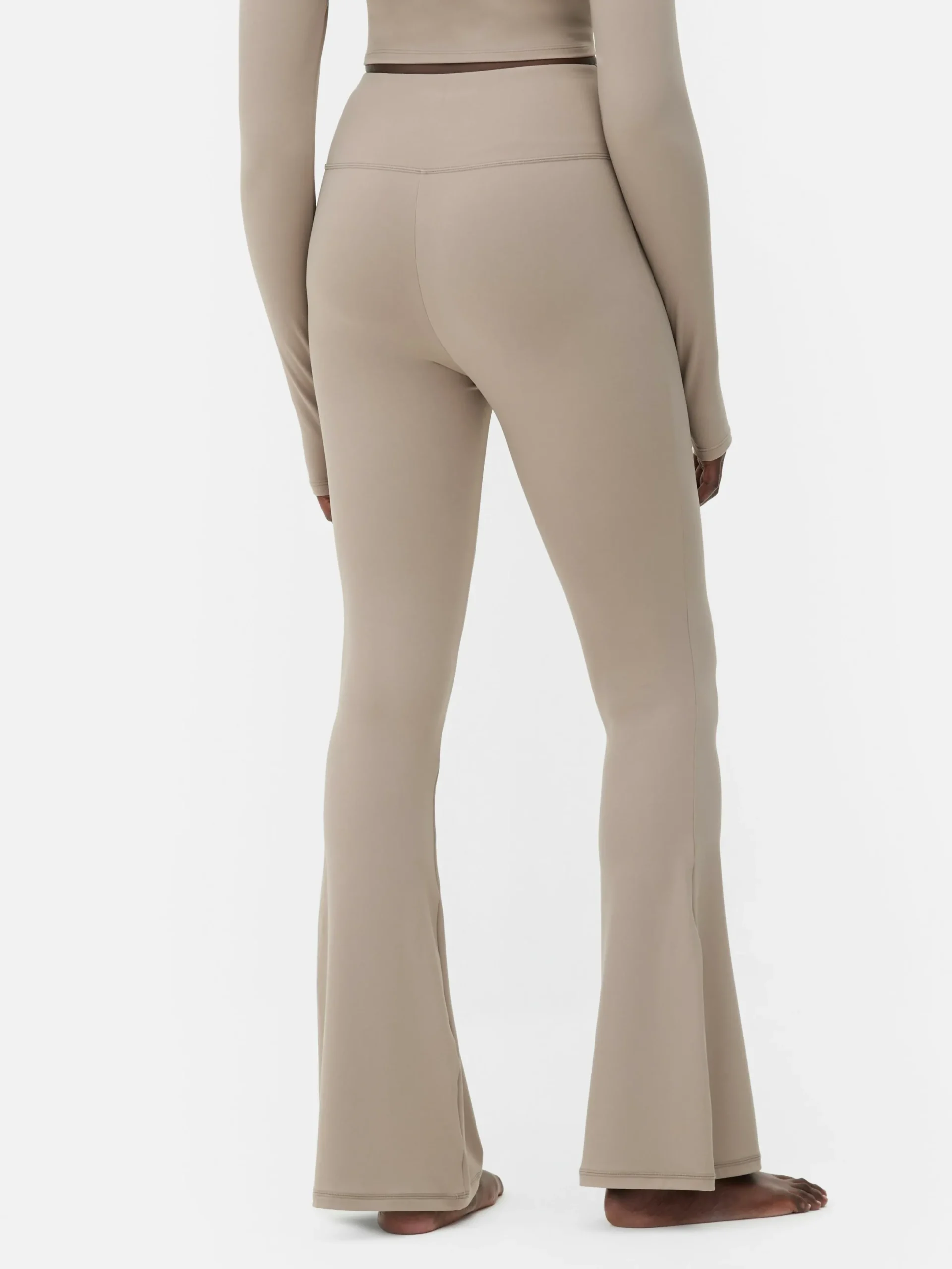 Mujer Primark Ropa De Gimnasio Y Deportiva|Leggings Acampanados Muy Suaves De Rita Ora