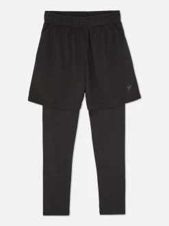 Niños Primark Pantalones Cortos|Leggings Cortos Deportivos 2 En 1