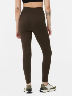 Mujer Primark Pantalones Y Leggings|Leggings De Punto De Talle Alto