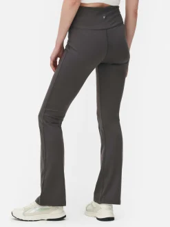 Mujer Primark Ropa De Gimnasio Y Deportiva|Leggings De Yoga Acampanados Con Cintura En «V»