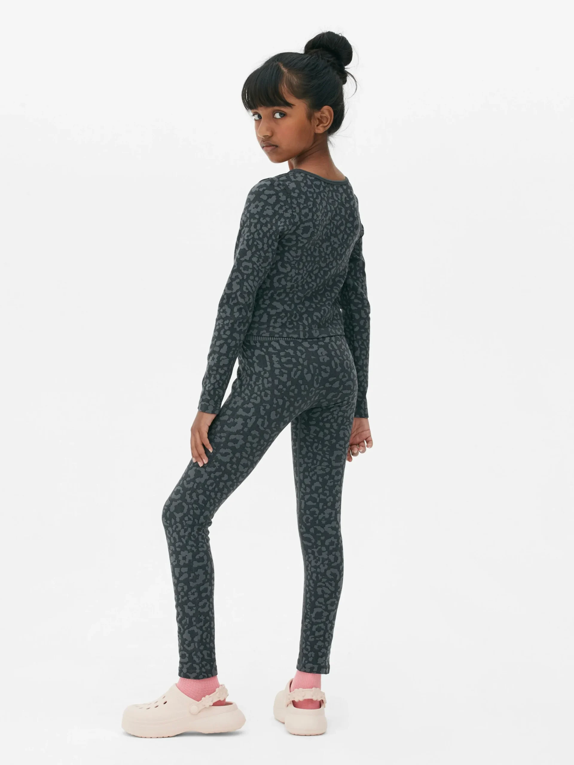 Niños Primark Pantalones De Chándal|Leggings Deportivos De Leopardo