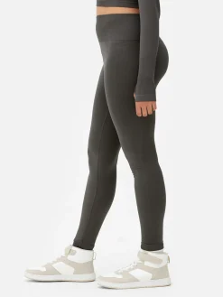 Mujer Primark Ropa De Gimnasio Y Deportiva|Leggings Largos De Alto Rendimiento Sin Costuras