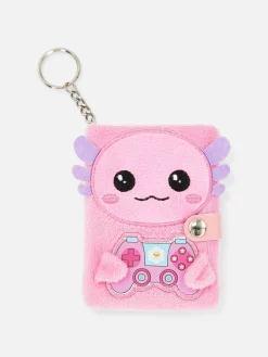 Niños Primark Cuadernos|Llavero Con Minilibreta Axolotl