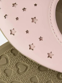 Niños Primark Zapatos Planos|Manoletinas Con Estrellas Perforadas A Láser