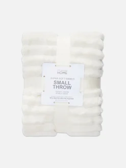 Primark Mantas Y Colchas|Manta Acanalada Suave Al Tacto