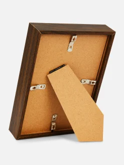 Primark Marcos Y Adornos De Pared|Marco De Fotos De Madera Sencillo Con Soporte De Pie