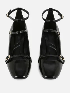 Mujer Primark Tacones|Merceditas De Tacón Con Tres Tiras De Rita Ora