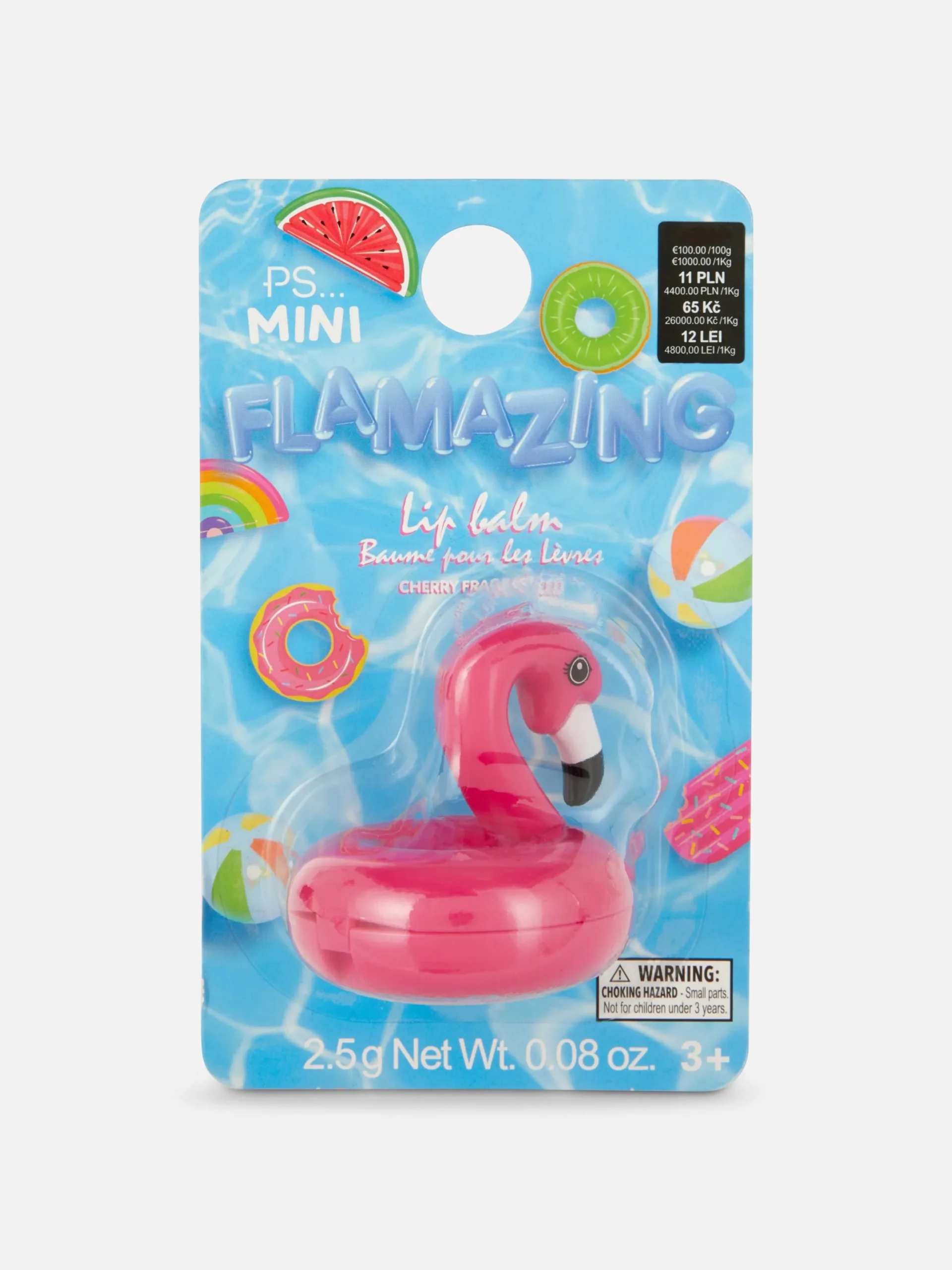 Primark Bálsamo Labial Y Cuidado|Minibálsamo Labial Con Forma De Flamenco De PS...