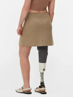 Mujer Primark Faldas|Minifalda De Antelina