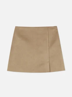 Mujer Primark Faldas|Minifalda De Antelina