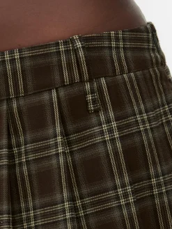 Mujer Primark Faldas|Minifalda Plisada A Cuadros De Rita Ora