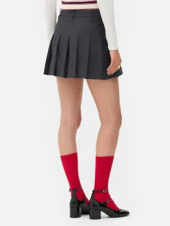 Mujer Primark Faldas|Minifalda Plisada De Rita Ora