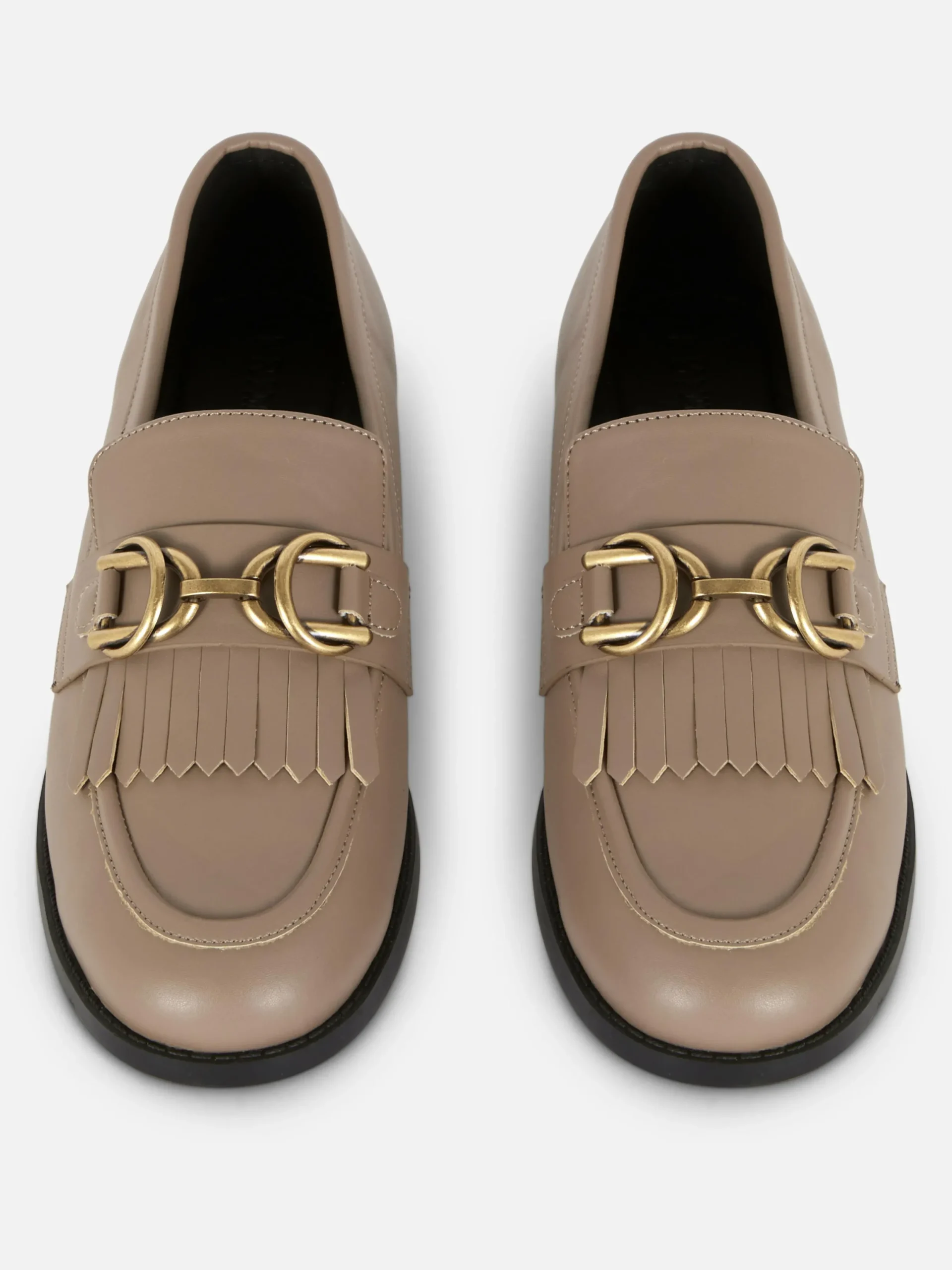 Mujer Primark Zapatos Planos|Mocasines Con Flecos Y Hebilla