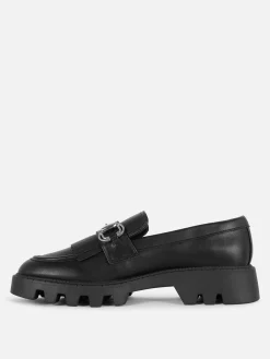 Mujer Primark Zapatos Planos|Mocasines Gruesos Con Flecos De Rita Ora