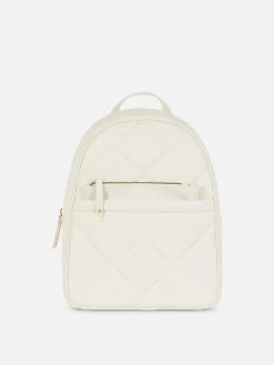 Mujer Primark Bolsos Y Monederos|Mochila Acolchada De Piel Sintética