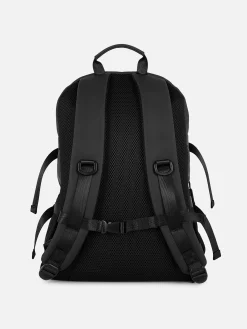 Hombre Primark Bolsos Y Carteras|Mochila Con Acabado De Goma Y Múltiples Bolsillos