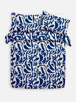 Primark Fundas De Edredón Y Sets|Nórdico Con Hojas Abstractas Para Cama King