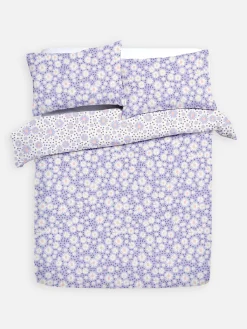 Primark Fundas De Edredón Y Sets|Nórdico Reversible Con Margaritas Para Cama King