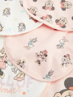 Primark Habitación Bebé|Lactancia|Pack De 5 Baberos De Minnie Mouse Y Daisy De Disney