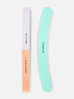 Primark Tratamientos Para Las Uñas|Pack De 2 Bloques De Lima Para Uñas