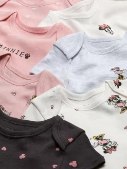 Primark Bodis Y Camisetas Sin Mangas|Pack De 7 Bodis Estampados De Minnie Mouse De Disney