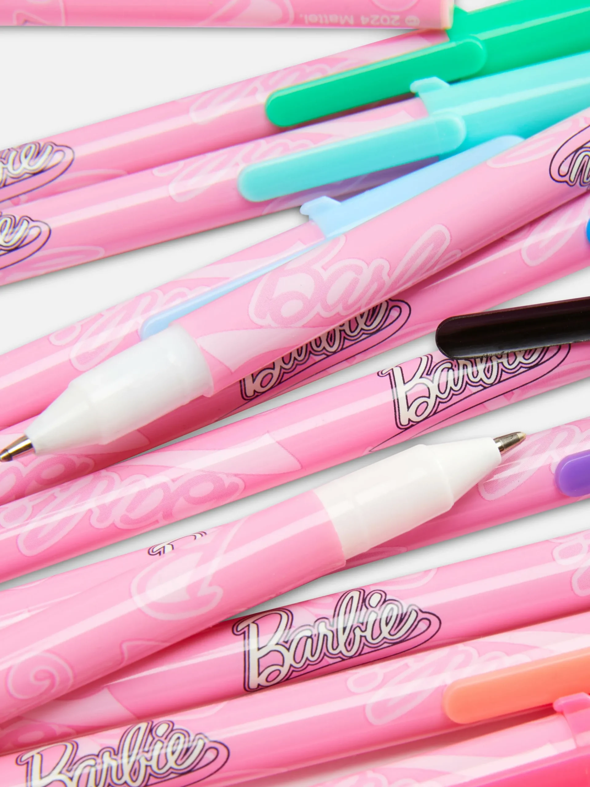Niños Primark Bolígrafos Y Lápices|Pack De 14 Bolígrafos De Gel Perfumados De Barbie
