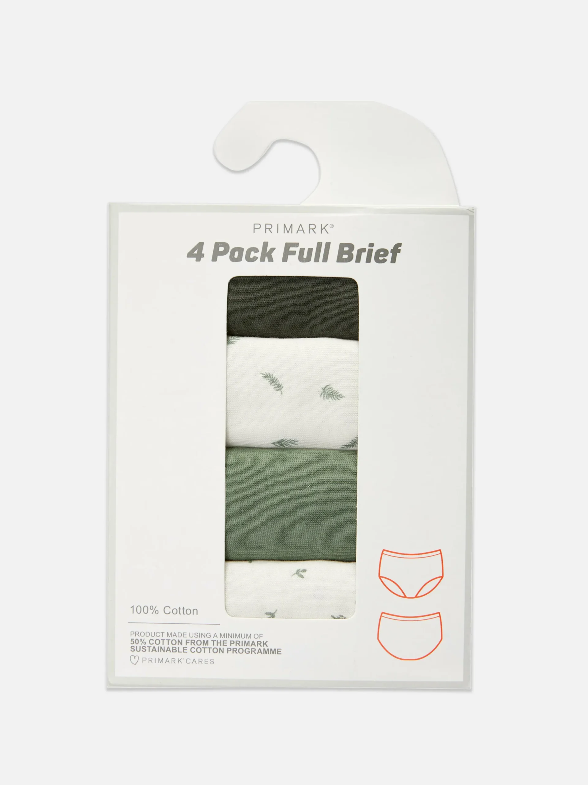 Mujer Primark Bragas|Pack De 4 Braguitas Altas