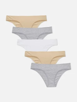 Mujer Primark Bragas|Pack De 5 Braguitas Brasileñas Básicas