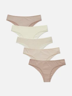 Mujer Primark Bragas|Pack De 5 Braguitas Brasileñas De Diario