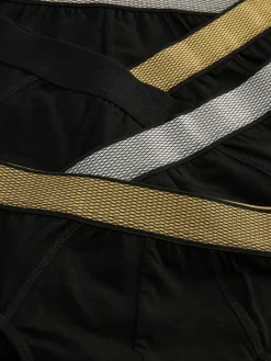 Hombre Primark Ropa Interior|Pack De 5 Braguitas Con Cinturilla Metalizada