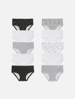 Niños Primark Ropa Interior|Pack De 10 Braguitas De Diseño Surtido
