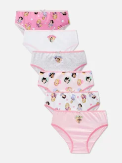 Niños Primark Ropa Interior|Pack De 6 Braguitas De Las Princesas Disney